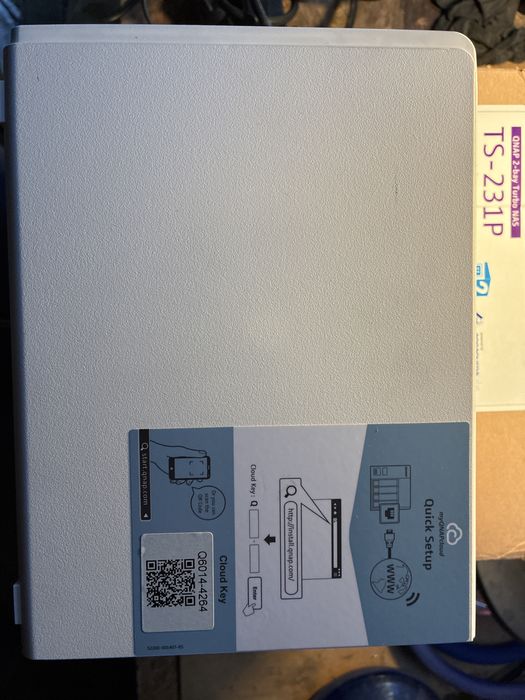 Qnap TS-231P w pelni sprawny