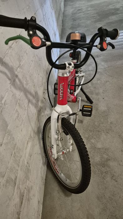 Rower 16 cali Woom 3 czerwony