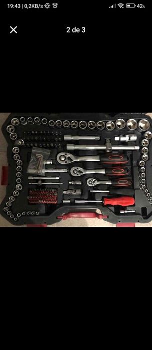 Caixa de ferramentas 215 pcs