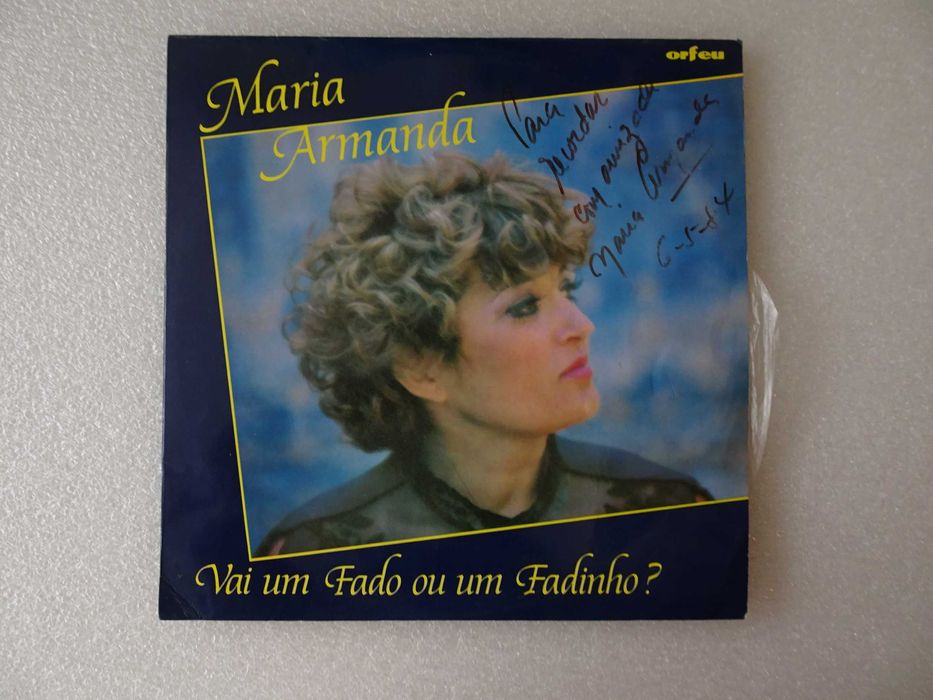 Disco vinil LP - Maria Aramanda - Vai um Fado ou um Fadinho?