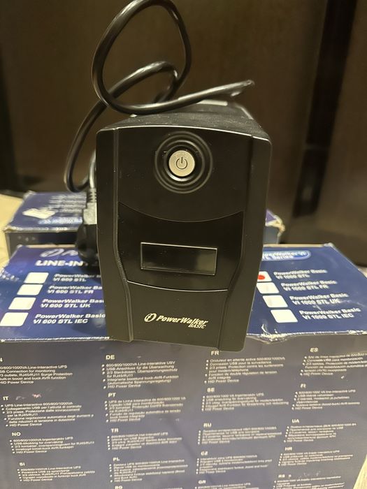 (ДБЖ) PowerWalker Basic VI 1000 STL