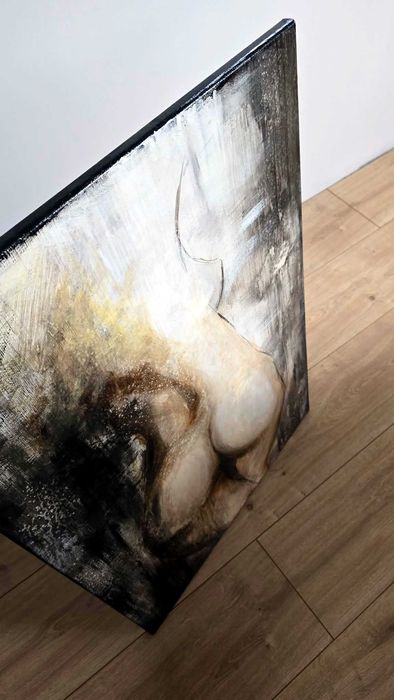 Nowoczesny akt kobiecy – obraz akrylowy 70x50 cm