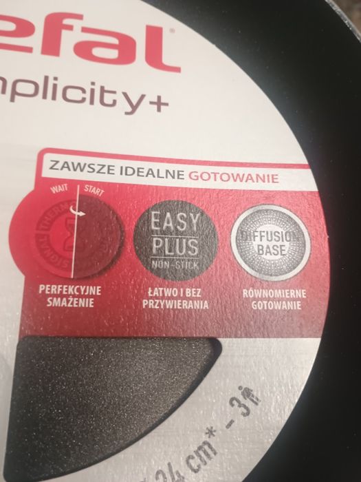 Patelnia Tefal simplicyty+ 24 cm nowa
