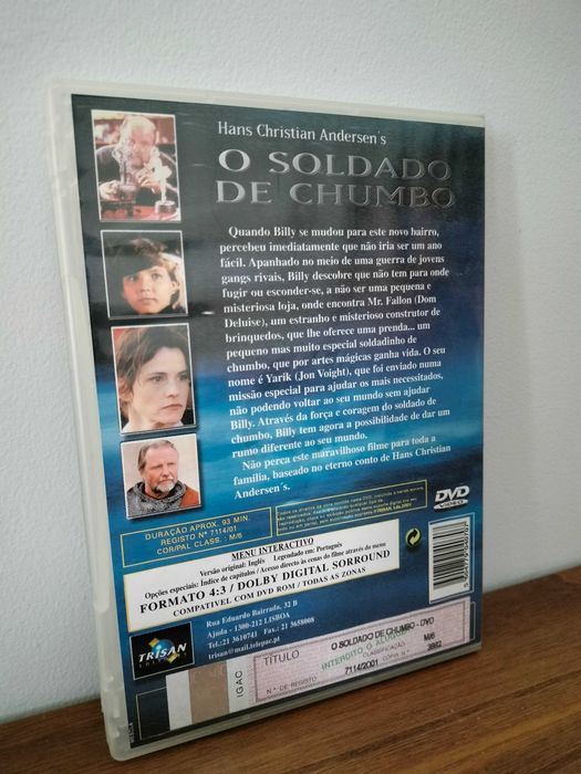 Filme DVD - O Soldado De Chumbo