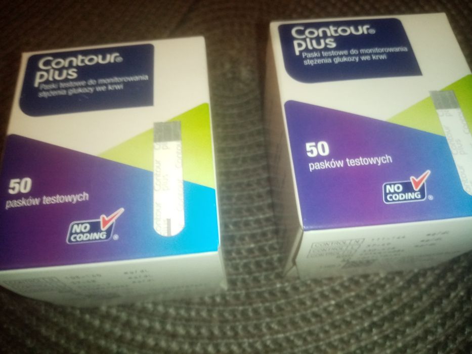 Paski do glukometra contour plus 2 op o