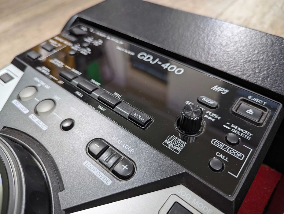 Pioneer CDJ 400 Odtwarzacze CD USB DJM 400 mikser DJ case dowóz GWARAN