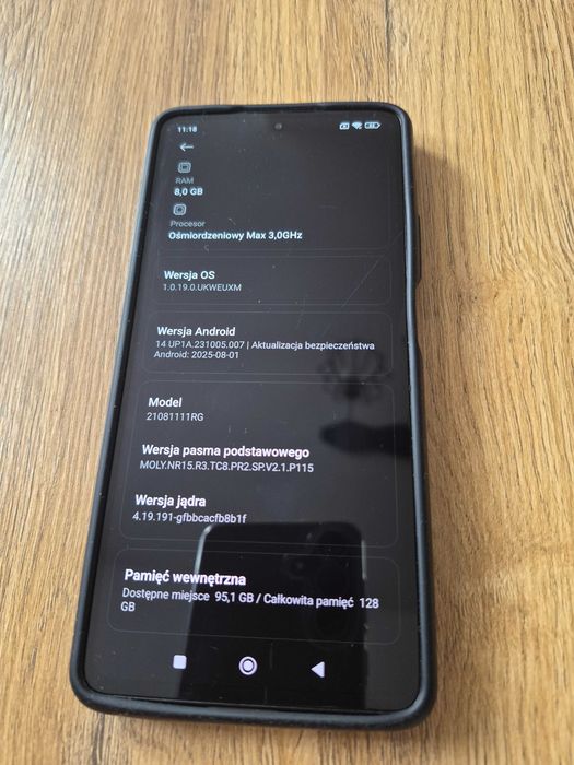 Smartfon Xiaomi 11T aparat 108mpx.