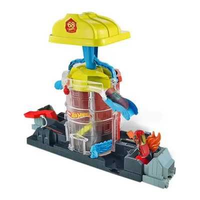 Ігровий набір Hot Wheels City Пожежна суперстанція Оригінал
