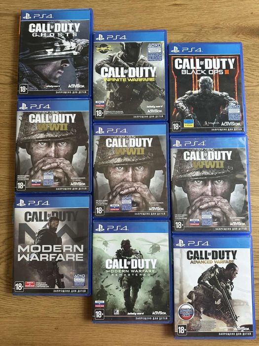 Sony PS4/PS5: Call of Duty Modern Warfare, UFC4 GranTurismo Need for Speed, Just Cause, Assassins Creed Одиссея, Истоки Вальгала Изгой, Черный Флаг
