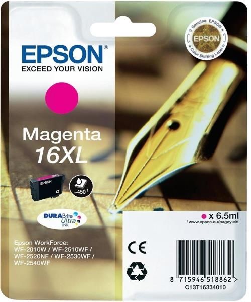 Tinteiros 16XL EPSON NOVOS.  Preto ou Azul ou Magenta