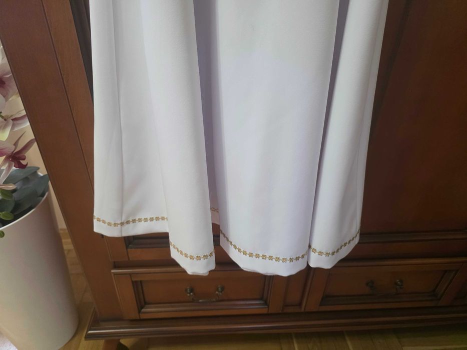 Sukienka komunijna wraz z bolerkiem i torebką/alba - JAK NOWA :)