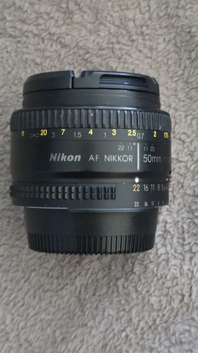 Lente Nikkor 50mm 1.8
