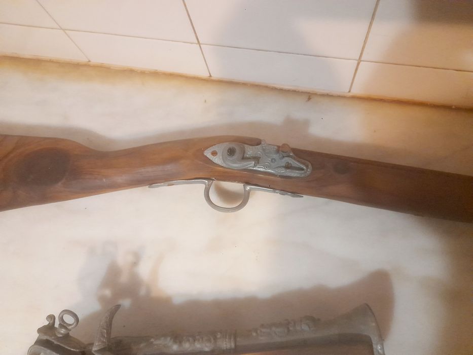 Conjunto de 3 Armas Réplicas Decorativas