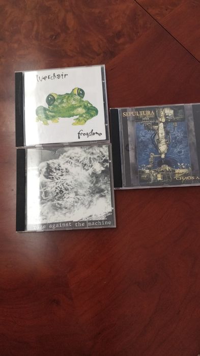 Rage against The machine/Silverchair -Frogstomp/Sepultura chaos a.d.