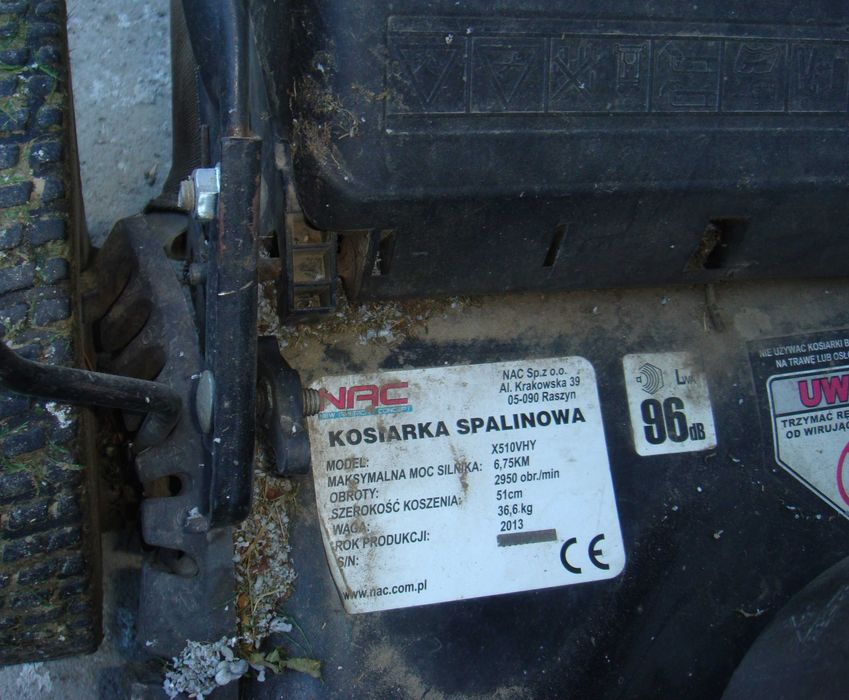 kosiarka spalinowa NAC