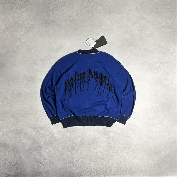 Светр Palm Angels PA Bear Sweater Blue