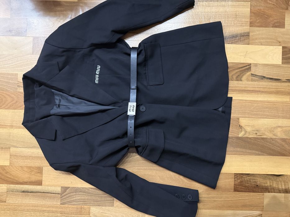 Marynarka mi u mi u czarna Uniwersalna pasek