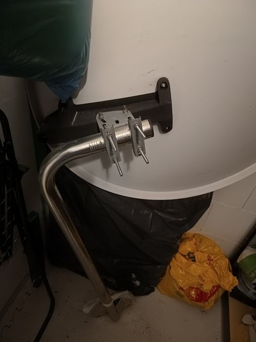 Antena telewizyjna 80 cm długi uchwyt 90 cm stabilny