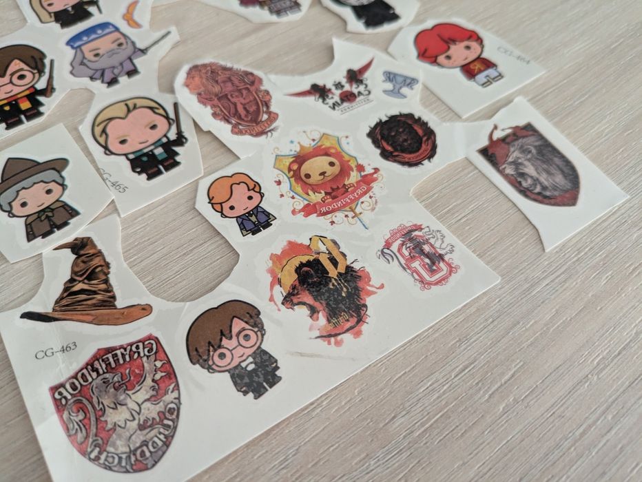 Tatuaże Harry Potter * 25 szt