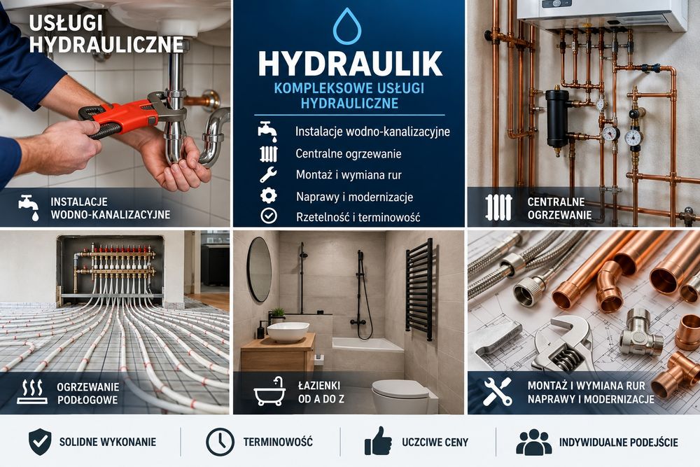 Hydraulik z 20-letnim doświadczeniem – Piła i okolice