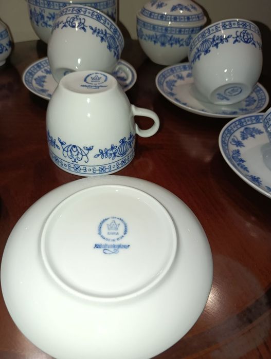 Śliczny stary serwis porcelana Kahla