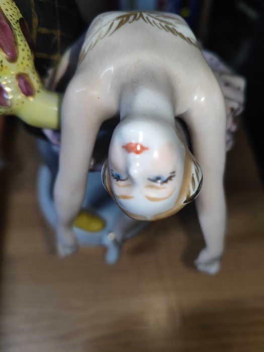 Статуэтка балет "Адажио" фарфор (порцеляна) ЕКХЗ, СССР