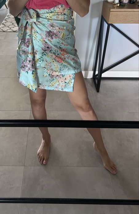 Satynowa spódnica xs/s