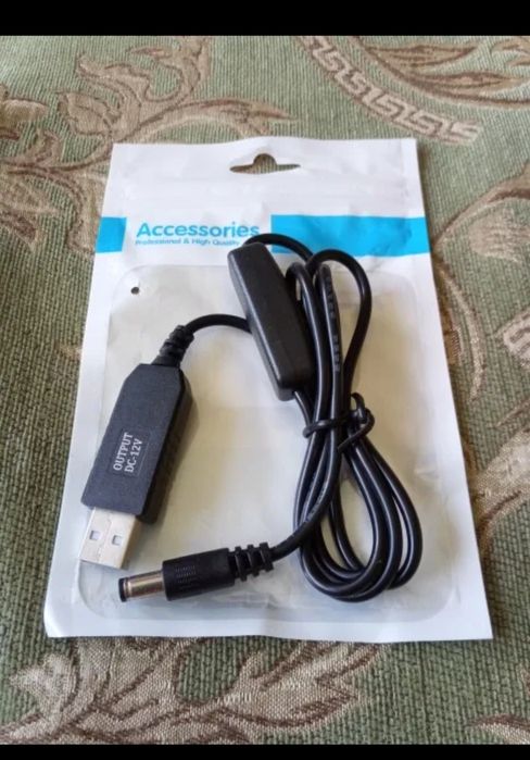 Кабель для роутера 5v-9v