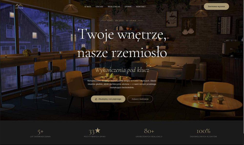 Strony internetowe dla firm | Darmowy projekt przed zapłatą | Pomorze