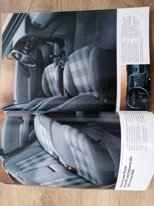 Prospekt VW Passat Variant B3