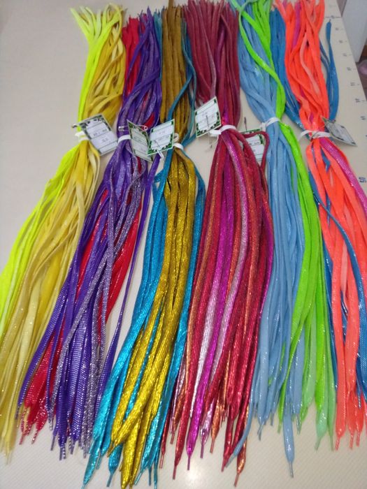 Шнурки з люрексом , ціна за пару