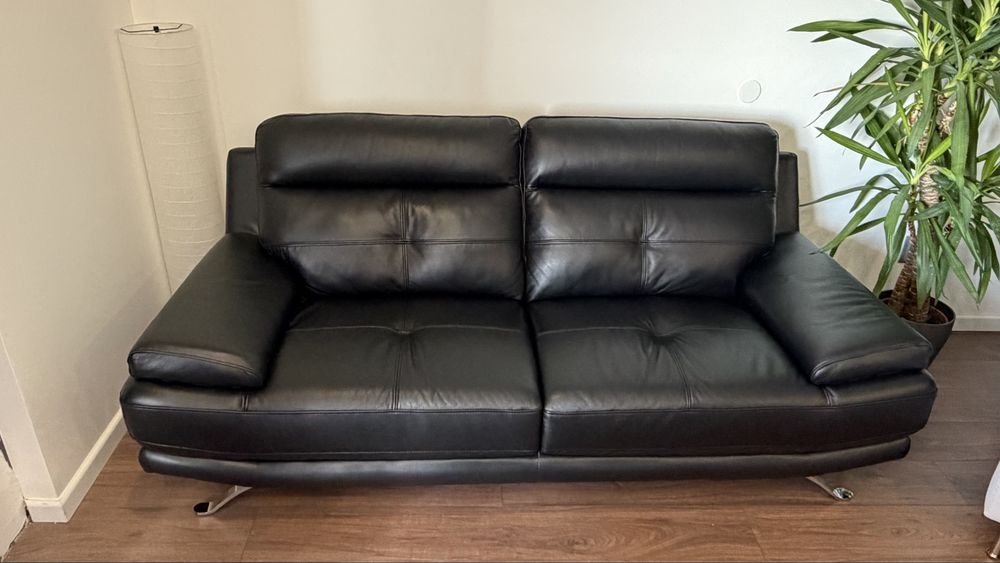 Conjunto sofas Pele (3L + 1L)