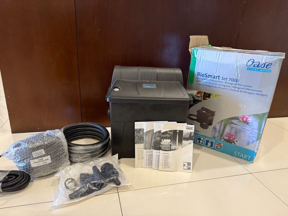 Filtro para lago Oase BioSmart Set 7000 – NOVO (nunca usado)