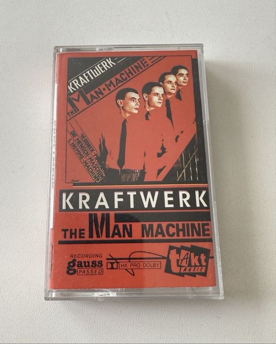 Kraftwerk the man machine kaseta