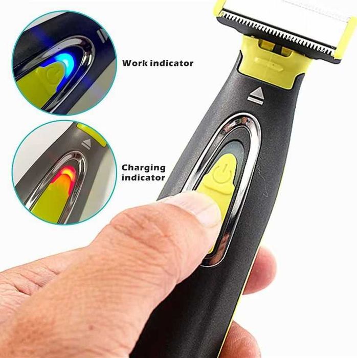 Trymer do brody włosów golarka elektryczna na mokro i sucho bezprzewod