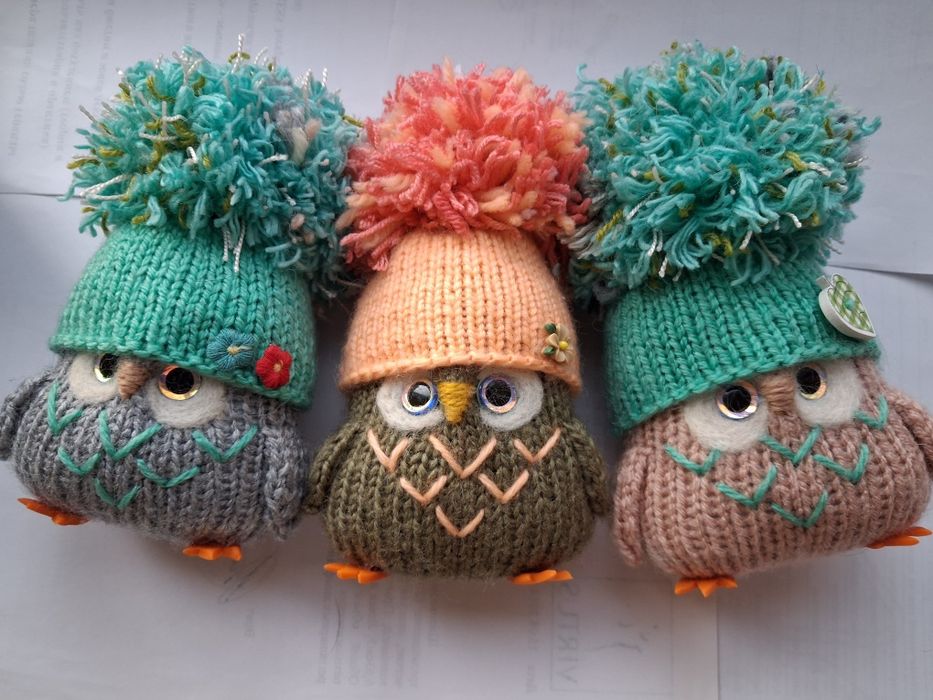 вязаные игрушки хенд мейд