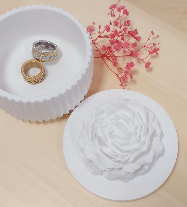 Porta joias gesso perfumado