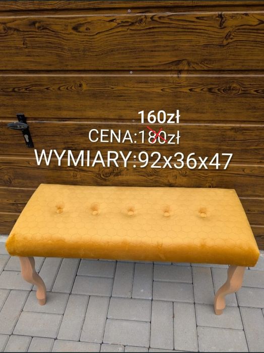 Ławeczka tapicerowana