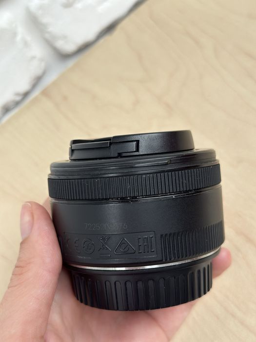 Об'єктив Canon Ef 50 mm 1.8 STM