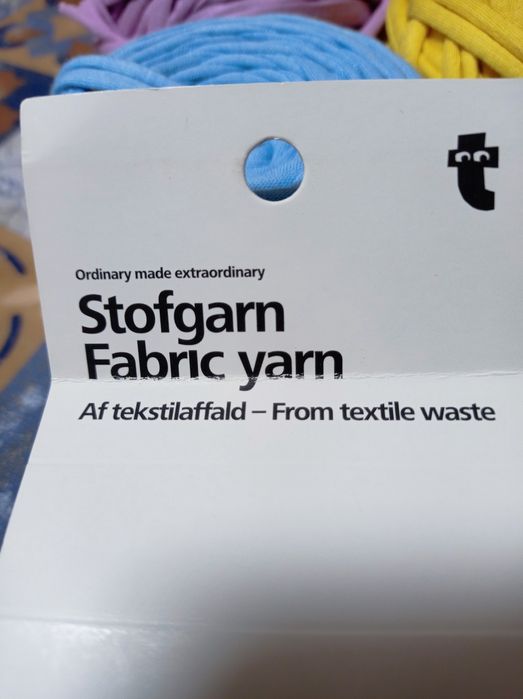 Fio em algodão de trapilho