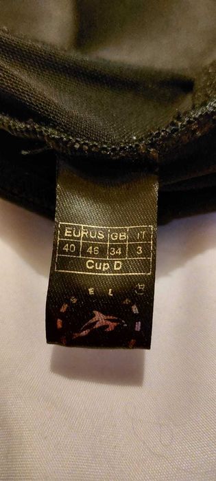 Jednoczęściowy strójkompielowy  czarny rozmiar M