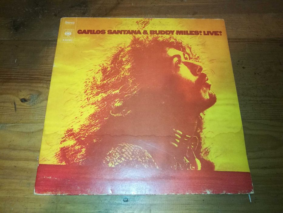 SANTANA  & BUDDY MILES - Live! (Ed Europeia - Gatefold - 1972) LP