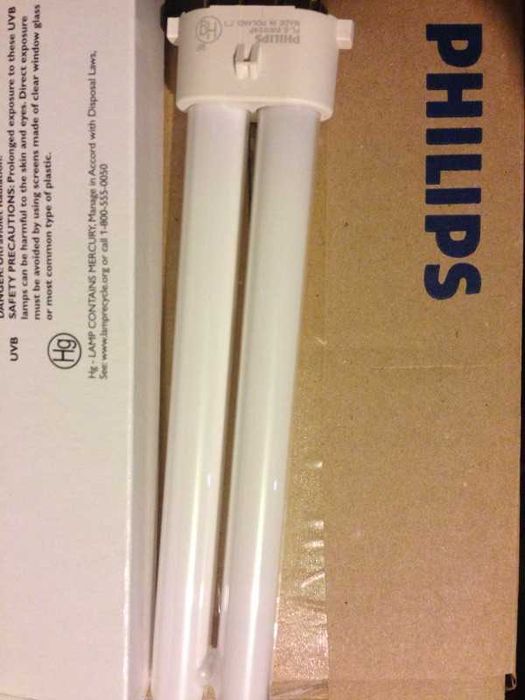 Lampa do fototerapii philips 311nm pl-s okulary ochronne gratis