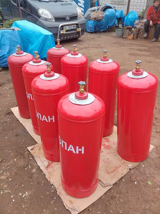 Газовый баллон атестован пропан 50л сост нового нова почта-3000 грн