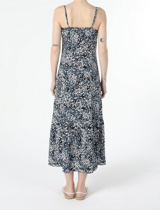 Літня сукня у квітковий принт міді максі плаття сарафан у квіти colins