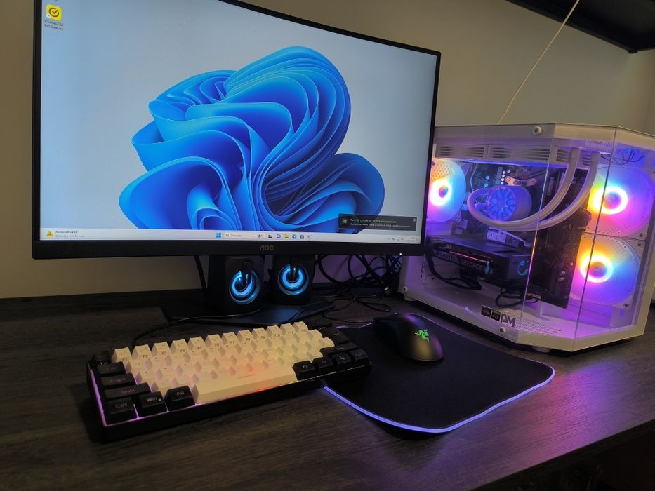 Pc R5 5050RTX + Ecrã + Periféricos 3x Sem Juros