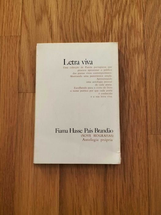 VEND - Fiama Hasse Pais Brandão - F de Fiama - Antologia própria