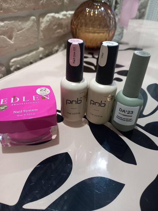 Гелі,гель лакі Da23, PNB, Edlen