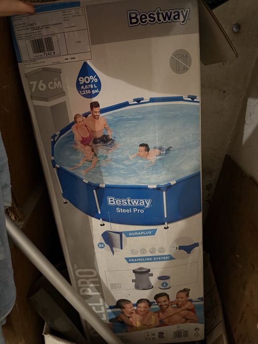 Каркасний басейн 305 x 76 см Bestway