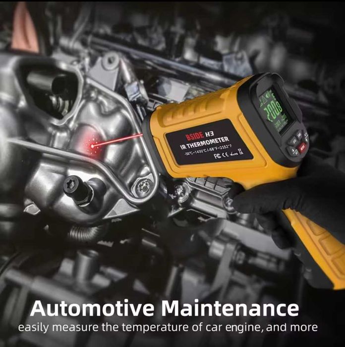 Інфрачервоний термометр BSIDE H3 (от -50 ºC до +1400 ºC) D:S=50:1